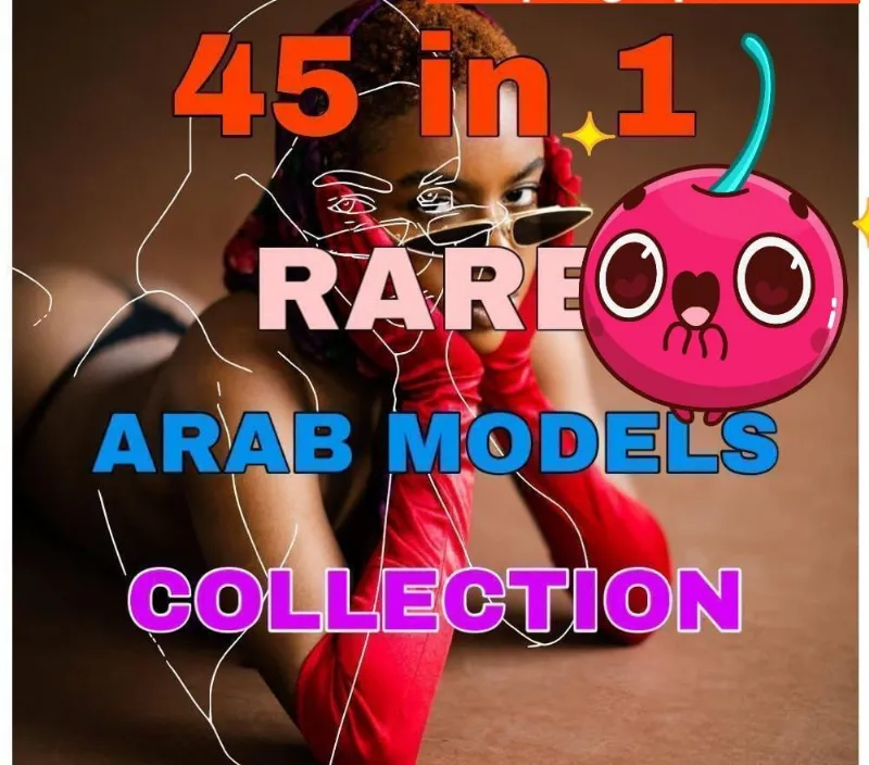 45 in 1 RARE AR4B MODELS COLLECTION